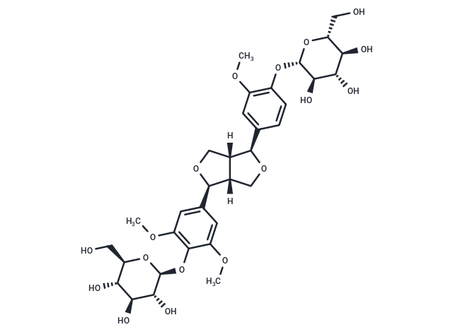 (+)-Medioresinol Di-O-β-D-glucopyranoside