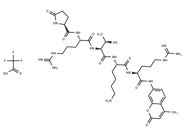 Pyr-Arg-Thr-Lys-Arg-AMC TFA