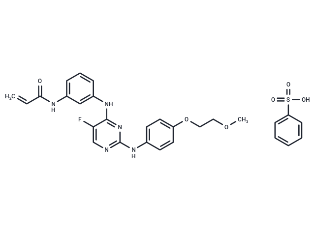 Spebrutinib besylate