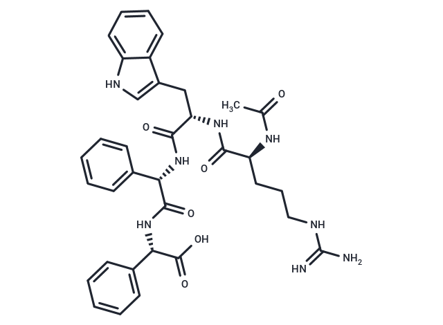 Acetylarginyltryptophyl diphenylglycine