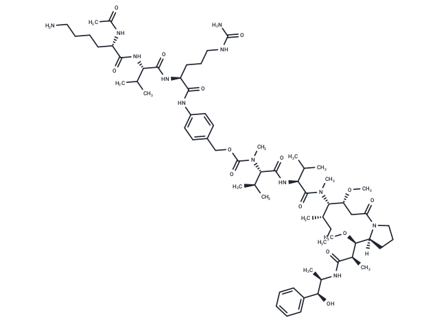 Ac-Lys-Val-Cit-PABC-MMAE