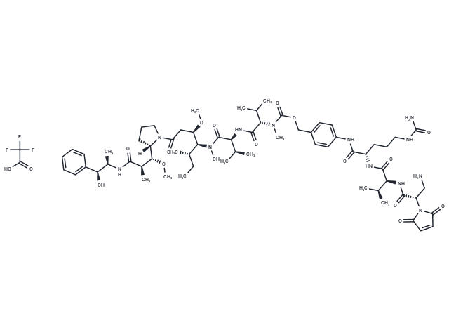 mDPR-Val-Cit-PAB-MMAE TFA