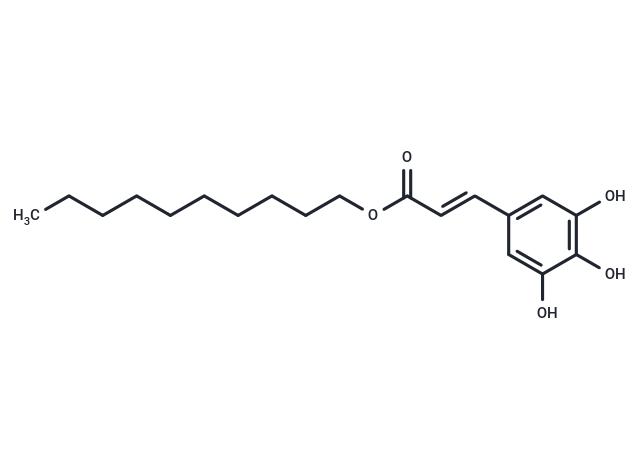 3,4,5-Trihydroxycinnamic acid decyl ester