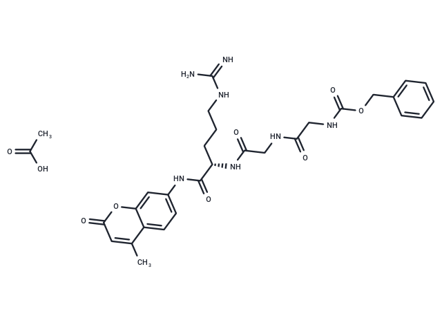 Z-Gly-Gly-Arg-AMC acetate