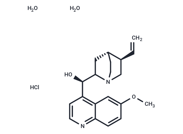 Quinine hydrochloride dihydrate