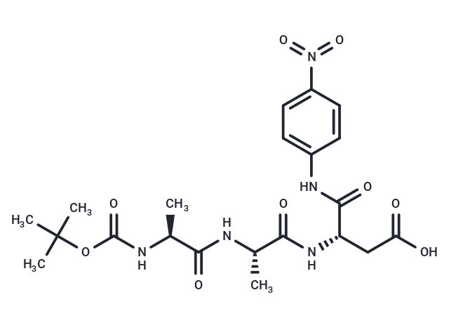 Boc-Ala-Ala-Asp-pNA