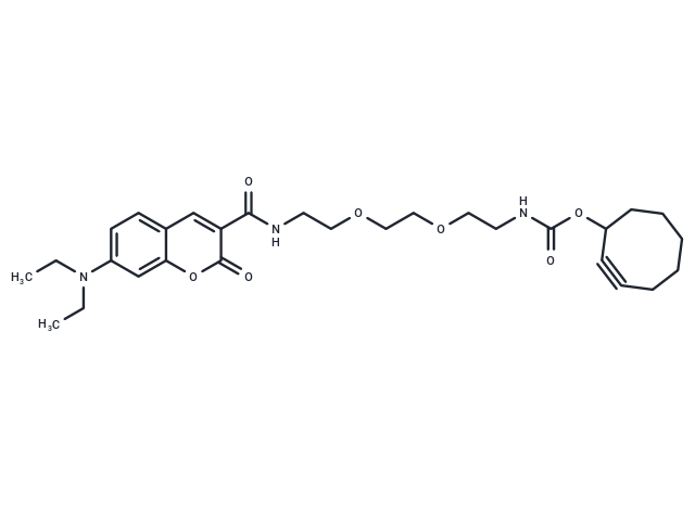 Coumarin-PEG2-SCO