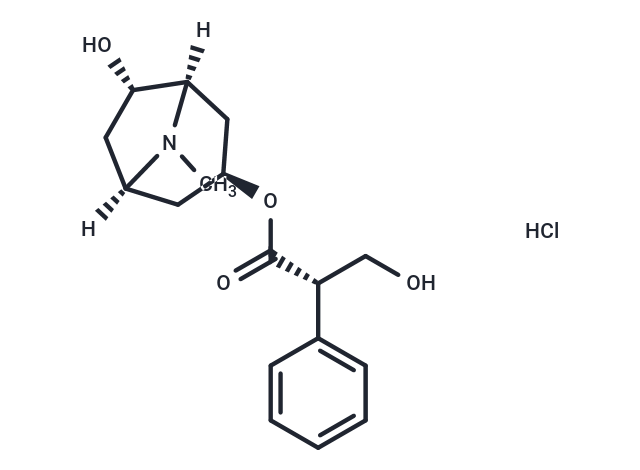 Anisodamine hydrochloride