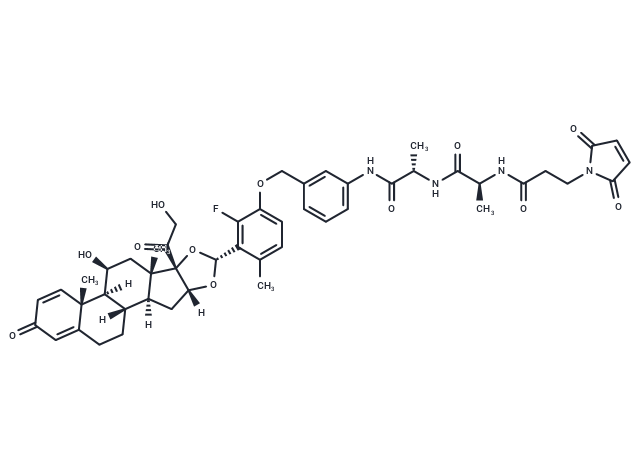 Glucocorticoid receptor agonist-4 Ala-Ala-Mal