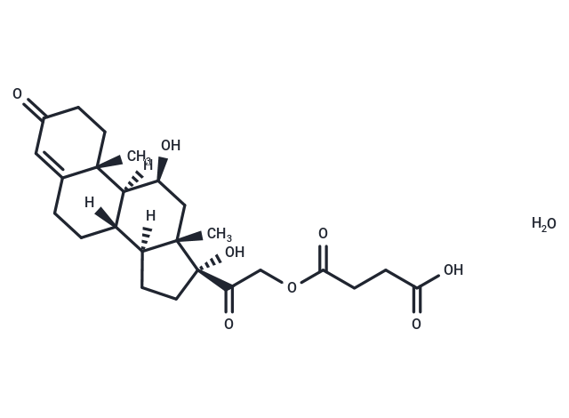 Hydrocortisone hemisuccinate hydrate