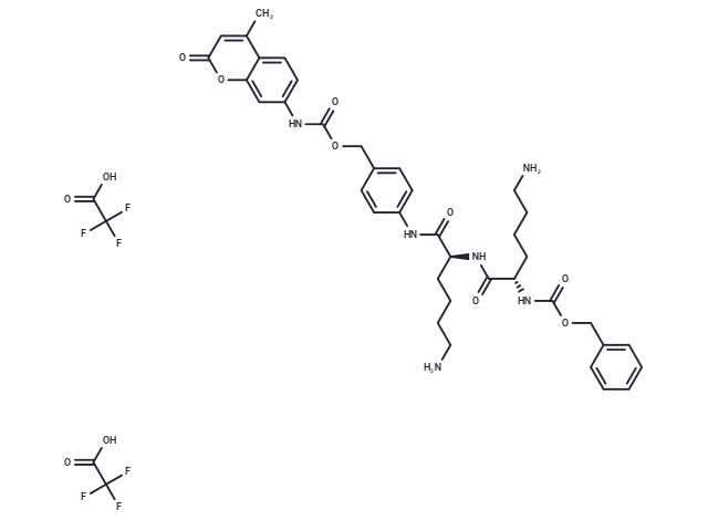 Cbz-Lys-Lys-PABA-AMC diTFA