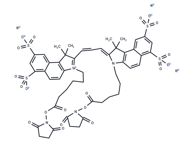 Sulfo-cyanine3.5 NHS ester tripotassium